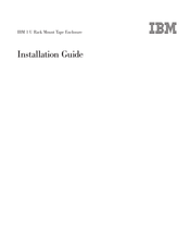 Ibm 1 U Installation Manual