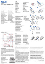 Asus TUF GAMING B650-PLUS Quick Start Manual