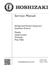Hoshizaki Steelheart UR/WR72B Series Service Manual