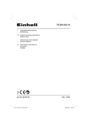 EINHELL 22.551.35 Operating Instructions Manual