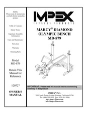 Impex 120727 Owner's Manual