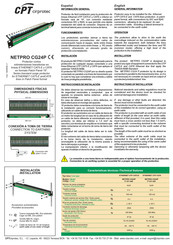 Cpt NETPRO CG24P Quick Start Manual