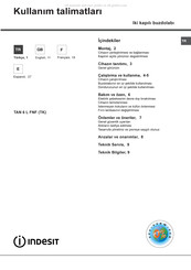 Indesit TAN 6 L FNF TK Operating Instructions Manual