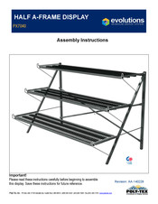Poly-Tex evolutions PX7040 Assembly Instructions Manual