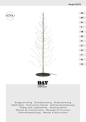 Schou DAY 71875 Instruction Manual