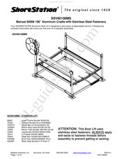 ShoreStation SSV60108MS Manual
