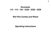Elcometer 154 Operating Instructions Manual