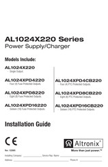Altronix AL1024XPD4CB220 Installation Manual