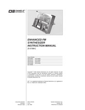 Daniels Electronics OSR-3H061 Instruction Manual