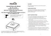 Proshade 2327658 Assembly Instructions Manual