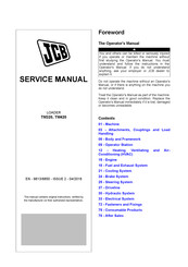 jcb TM420 Service Manual