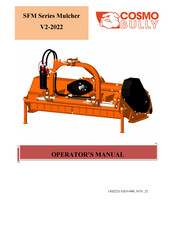 COSMO Bully SFM-h Operator's Manual