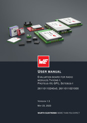 We 2611011021000 User Manual