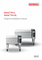 Rational iVario Pro L Original Installation Manual