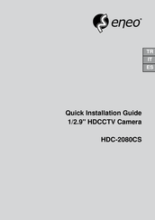 Eneo HDC-2080CS Quick Installation Manual