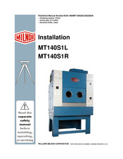 Milnor MT140S1L Installation Manual