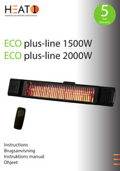 HEAT1 ECO plus-line 1500W Instructions Manual