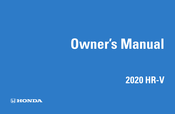 Honda HR-V 2020 Owner's Manual