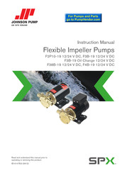 SPX Johnson Pump F2P10-19 1/2 slang 24 V Instruction Manual