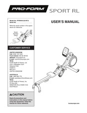Pro-Form SPORT RL User Manual