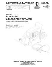 Graco 231-315 Series Instructions-Parts List Manual