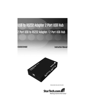 StarTech.com ICUSB232HUB2 Instruction Manual