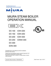 Miura EX-100 Operation Manual