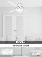 Hunter Ristrello 51530 Installation Manual