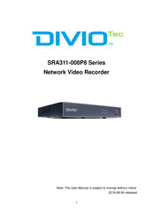 DivioTec SRA311-008P8 Series User Manual