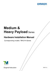 Omron Medium & Heavy Payload TM12 Series Hardware Installation Manual