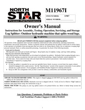 North Star 11967 Owner's Manual