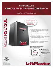 Lifetime RSL12UL Installation Manual