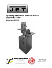 Jet J-64812VS Operating Instructions And Parts Manual