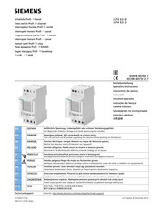 Siemens 7LF4 521-2 Operating Instructions Manual