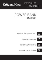 Krüger & Matz KM0908 Owner's Manual