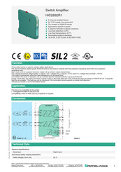 Pepperl+Fuchs HiC2832R1 Quick Start Manual