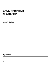 Sharp MX-B468P User Manual