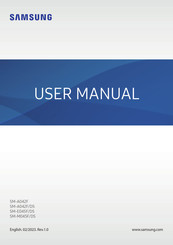 Samsung SM-A042F User Manual