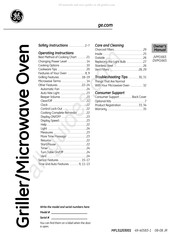GE JMV1665 Owner's Manual