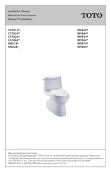 Toto MS644 Series Installation Manual