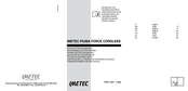 Imetec Piuma Force Cordless Operating Instructions Manual