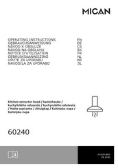 MICAN 60240 Operating Instructions Manual