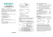 Moxa Technologies MGate MB3480 Quick Installation Manual