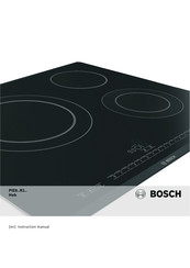 Bosch PIE6 R1 Series Instruction Manual
