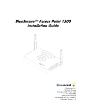 Bluesocket BlueSecure 1500 Installation Manual