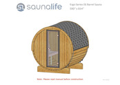 saunalife E6 Manual