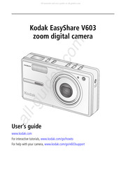 Kodak EasyShare V603 User Manual