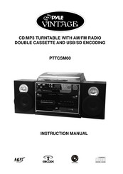 Pyle VINTAGE PTTCSM60 Instruction Manual
