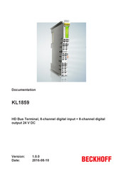 Beckhoff KL1859 Documentation