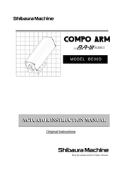 Shibaura BE00D Instruction Manual